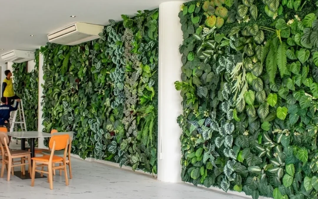 รีวิวสวนติดผนังเทียม สนามกอล์ฟ RSU Vita golf course