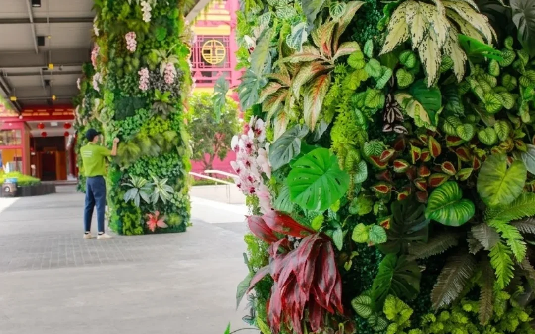 รีวิวสวนติดผนังปลอม สวนสยาม กรุงเทพ