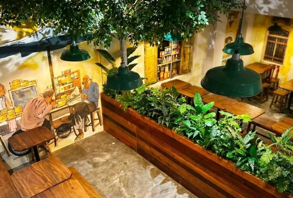รีวิวสวนฉากกั้น โรงน้ำชา หลงซุ่น LongSoon TeaRoom