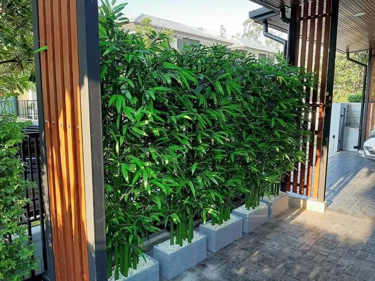 รีวิวบล็อกไผ่ปลอม แต่งบ้าน