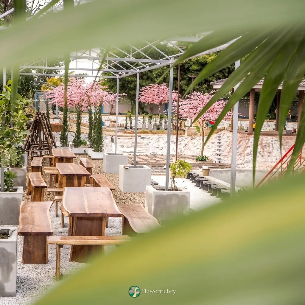 บริการต้นไม้ประดิษฐ์และดอกไม้ตกแต่งสถานที่ โดย Flowerrichcy
