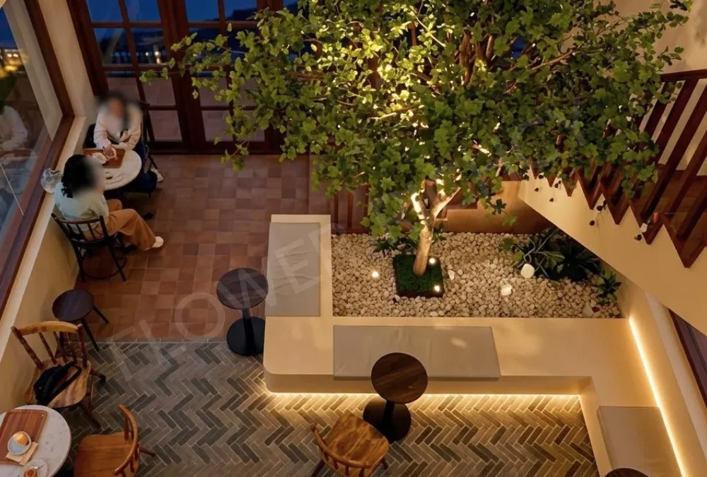 รีวิวต้นระฆังญี่ปุ่นปลอม สูง 4 เมตร Brownspace.cafe